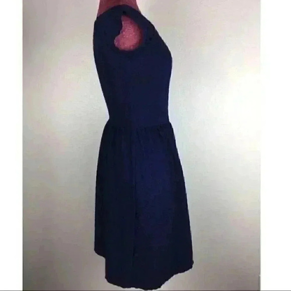 xhilaration Womens Dress Navy Blue Knit Sz Sp - Picture 4 of 8
